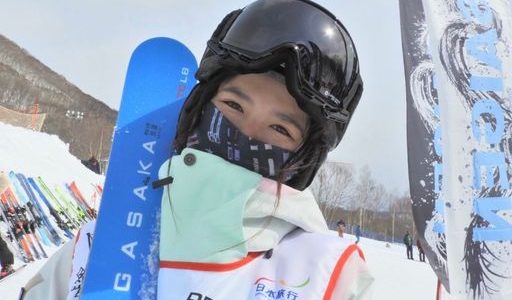 技術戦スキーヤー中山選手。2023-2024シーズン